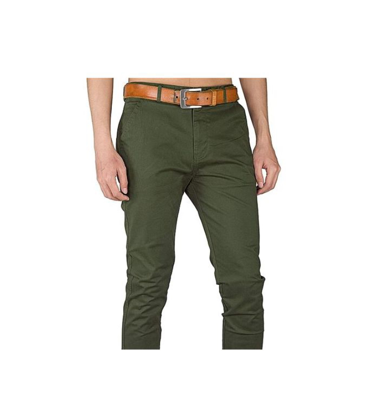 MEN'S SOFT SLIM FIT KHAKI TROUSER