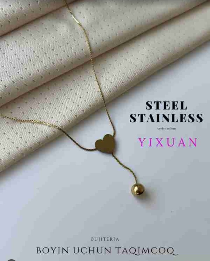 Ladies neckless golden