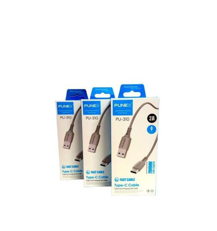 Punex charger and sync cable Type C cable