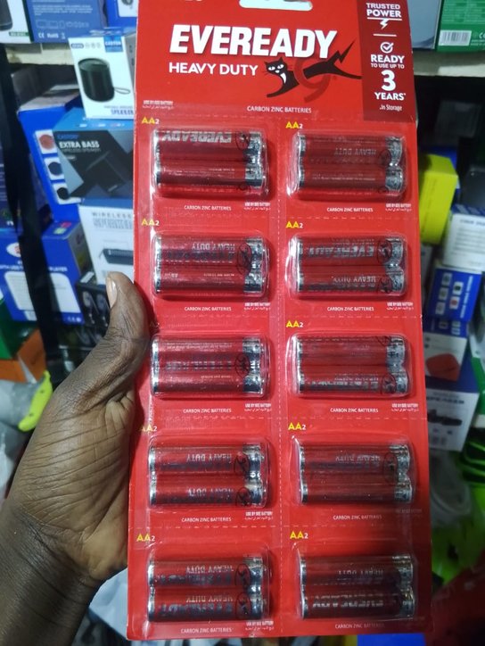 Eveready AA BATTERIES PAIRS