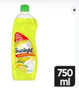 SUNLIGHT DISH WASHING LIQUID|LEMON