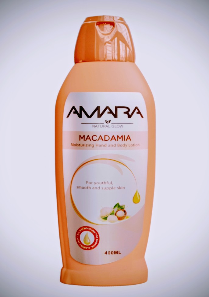 Amara Natural Glow Macadamia Moisturizing lotion