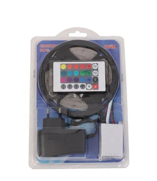 Remote controlled led strip/snake light 