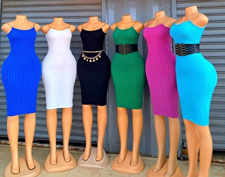 Short chained dresses 