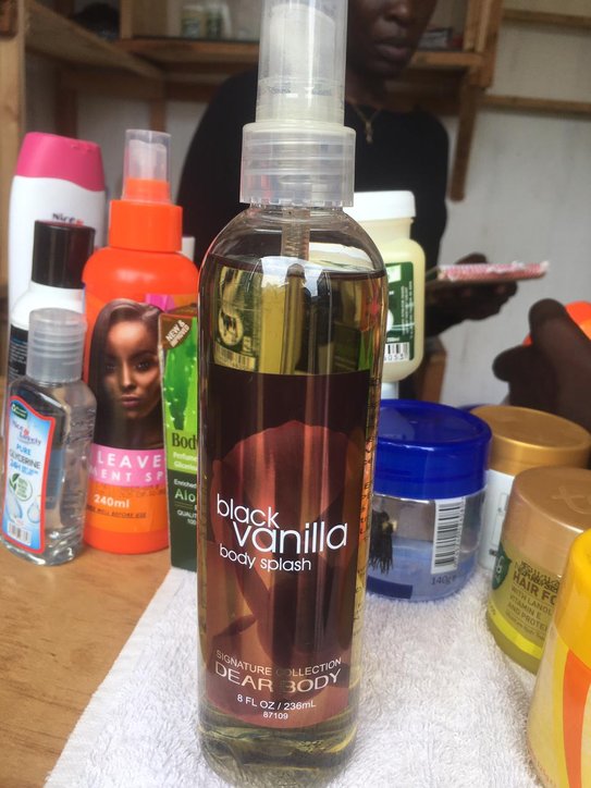BLACK VANILLA BODY SPLASH 236ml