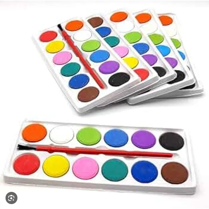 watercolor paints