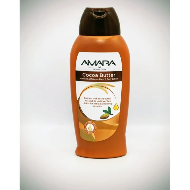 Amara Natural Glow Cocoa Butter lotion 400ml