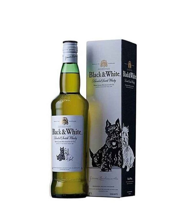 BLACK AND WHITE 750ml