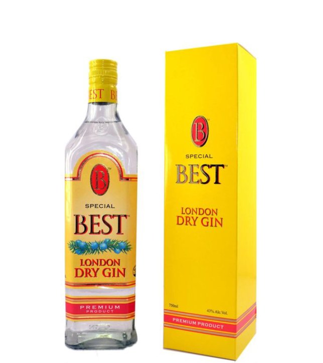 BEST GIN 750ml mzinga