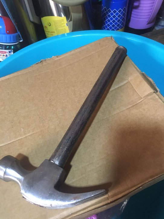 25mm claw steel hammer